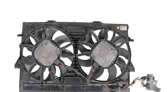 Audi A7 S7 4G Radiator cooling fan shroud 4H0959455AE 4H0959455AD