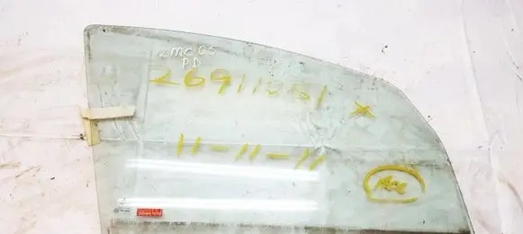 Mitsubishi Colt Front door window glass four-door