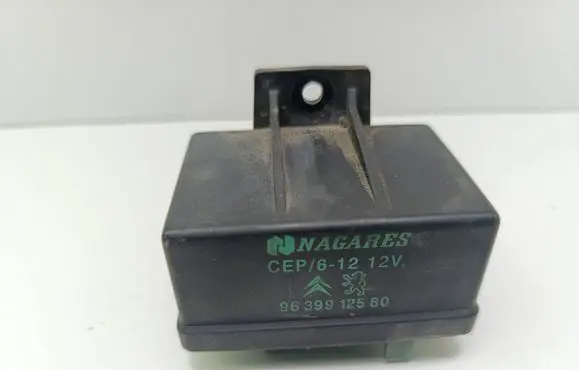 Citroen C8 Glow plug pre-heat relay 9639912580