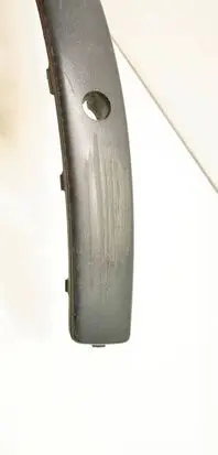 Front bumper splitter molding