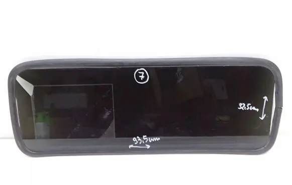 Opel Grandland X Rear door window glass