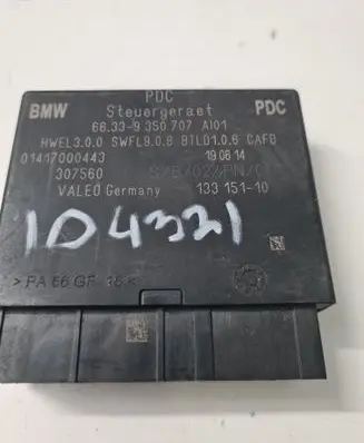 BMW X5 F15 Parking PDC control unit/module 9350707