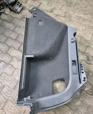 Volkswagen Golf VII Trunk/boot side trim panel 5G9867428T