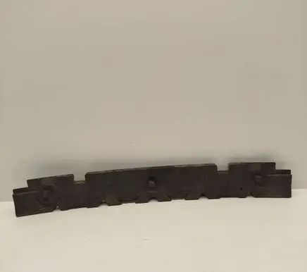 Front bumper foam support bar