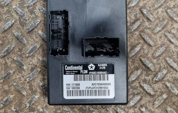 Tailgate/trunk control unit/module