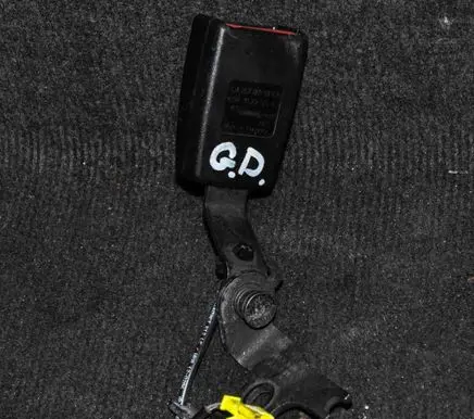 Mercedes-Benz E A207 Rear seatbelt buckle A2078600469