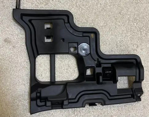 Dashboard lower bottom trim panel
