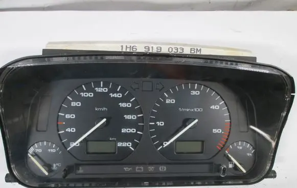 Volkswagen Golf III Speedometer (instrument cluster) 1H6919033BM 1H6919860NX 87001262