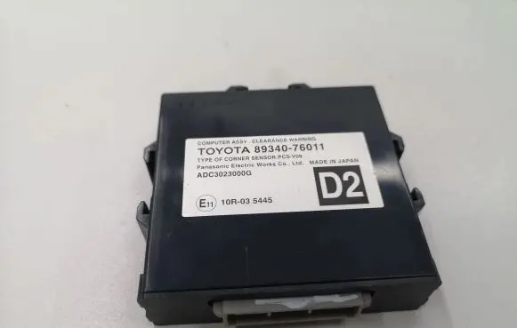 Lexus CT 200H Parking PDC control unit/module 8934076011