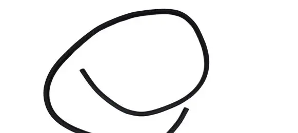 Ford Escape IV Front door rubber seal LJ6BS20708 LJ6BS20708DA C757E