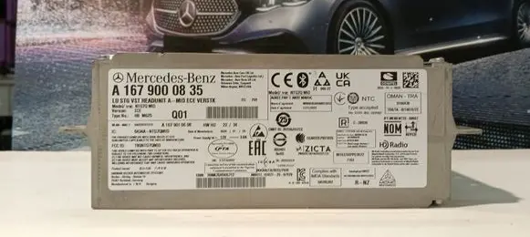 Mercedes-Benz GLE W167 Navigation unit CD/DVD player A1679000835