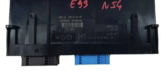 BMW 3 E92 E93 Central body control module 9153966