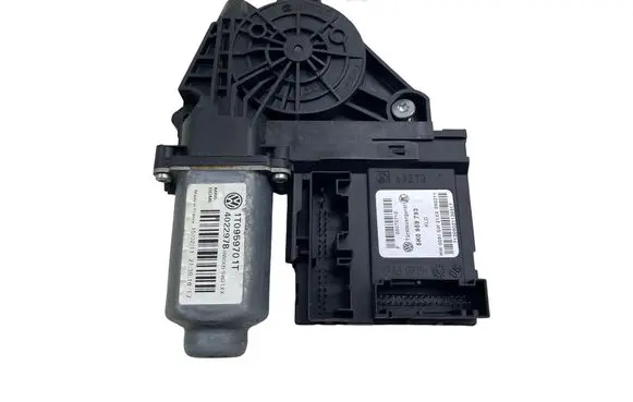 Volkswagen Caddy Front door window regulator motor 1T0959701T 5K0959793