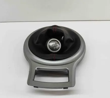 Gear lever shifter trim leather/knob