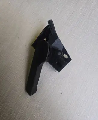 Volkswagen PASSAT B7 Engine bonnet (hood) release handle 1J1823533C
