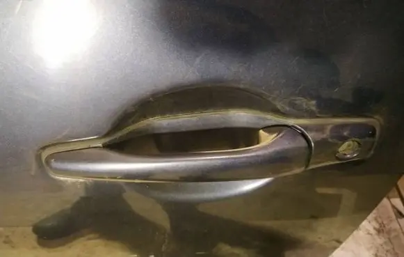 Front door exterior handle