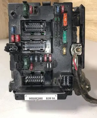 Peugeot 206 Fuse box set 9650663980 32102963 BSMB4