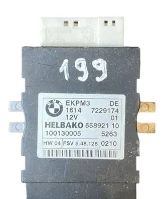 BMW X5 E70 Fuel injection pump control unit/module 7229174
