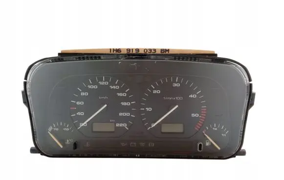 Volkswagen Golf III Speedometer (instrument cluster) 1H6919033BM