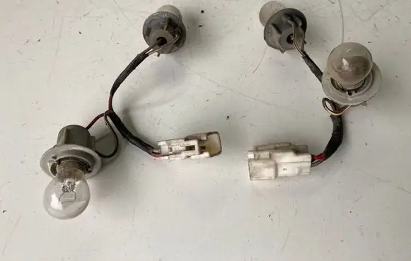 Toyota Camry Tail light bulb cover holder