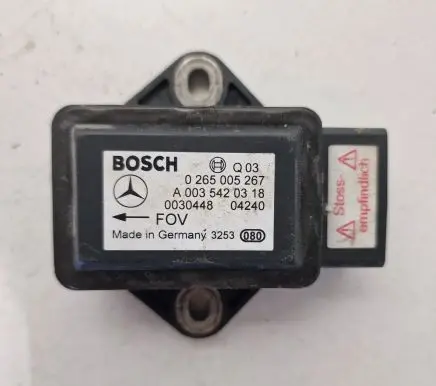 Mercedes-Benz E W211 ESP acceleration yaw rate sensor A0035420318 0030448