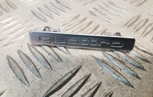 Audi A5 Sportback 8TA Other badges/marks 