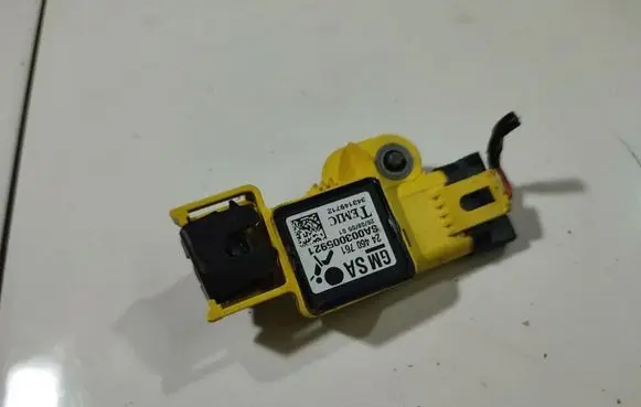 Airbag deployment crash/impact sensor
