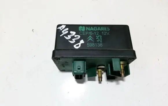 Peugeot 607 Glow plug pre-heat relay 598138