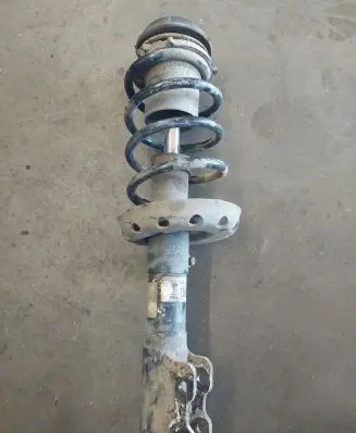 Opel Zafira A Front shock absorber with coil spring 090576957