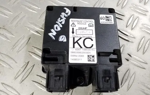 Ford Fiesta Airbag control unit/module 6S6T14B056KC 5WK43586 14060311