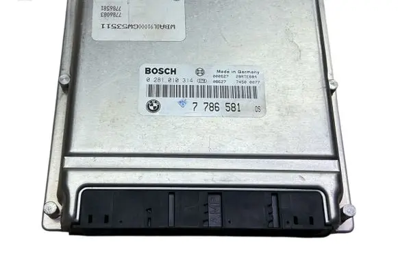 BMW 3 E46 Engine control unit/module 0281010314 7786581 7787148