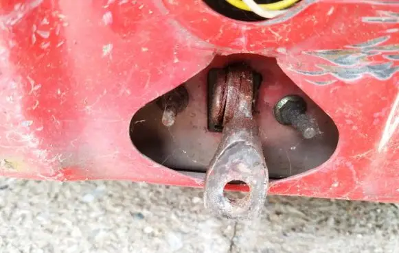 Ford Fiesta Front door check strap stopper 