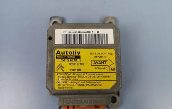 Citroen Xsara Airbag control unit/module 9632167780 550776300