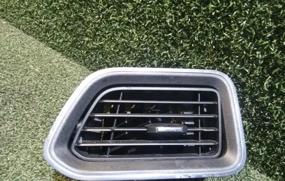 Dashboard air vent grill cover trim