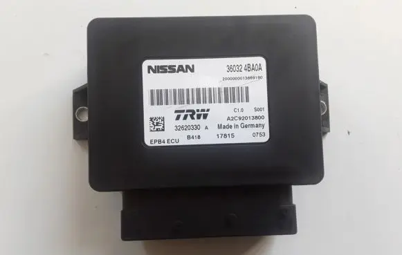 Nissan Qashqai Hand brake control module 360324BA0A