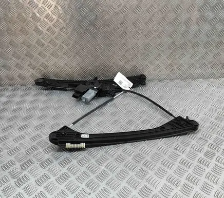 Peugeot 5008 II Front door window regulator with motor 9840196880