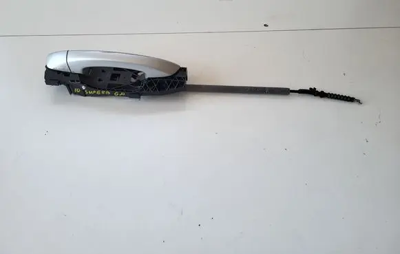 Skoda Superb B6 (3T) Rear door exterior handle 3T0837017E