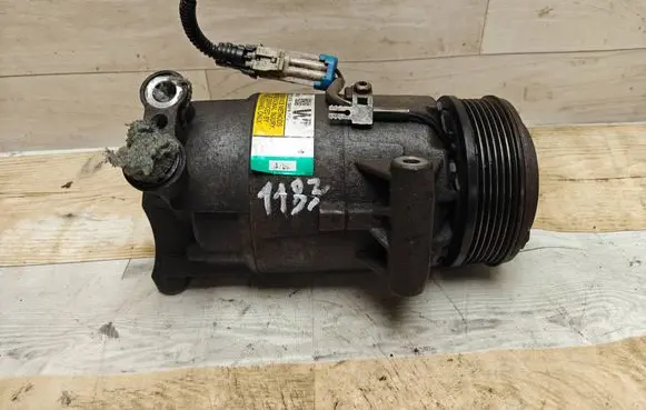 Opel Zafira B Air conditioning (A/C) compressor (pump) 13124752 401351739 01227015727B