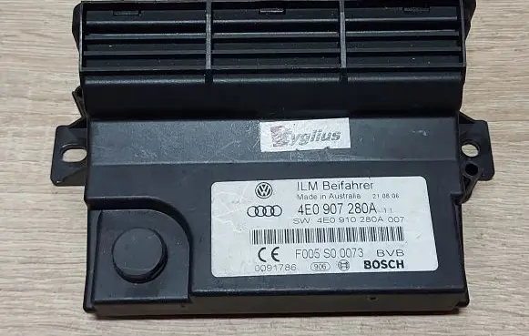 Audi A6 S6 C6 4F Power management control unit 4E0907280A