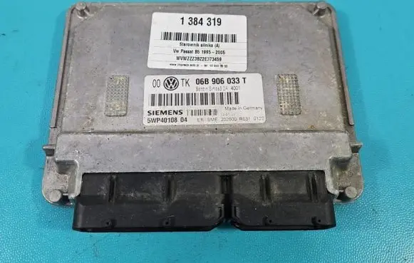 Volkswagen PASSAT B5.5 Engine control unit/module ECU 06B906033T IMPRK1384319