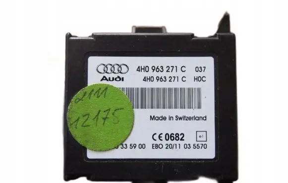 Audi A8 S8 D4 4H Auxiliary heating control unit/module 4H0963271C