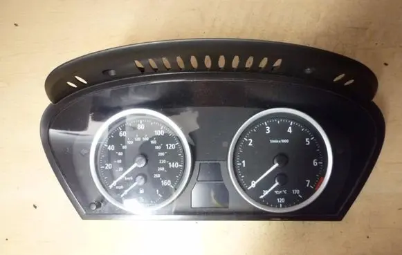 BMW 6 E63 E64 Speedometer (instrument cluster) 62116958611 B378