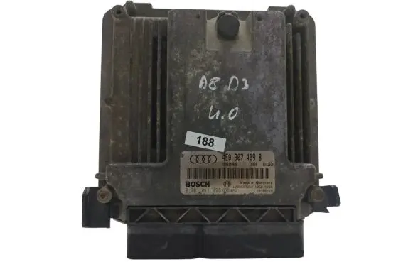 Audi A8 S8 D3 4E Engine control unit/module 4E0907409B 4E0910409C 0281011099