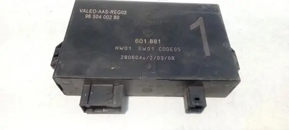 Peugeot 807 Parking PDC control unit/module 9650400280