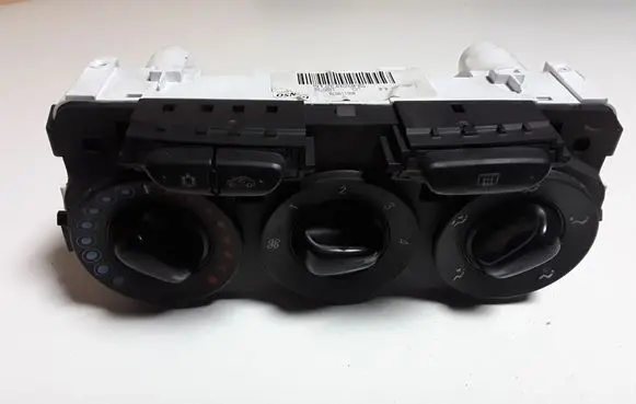 Opel Corsa E Air conditioner control unit module 466119570