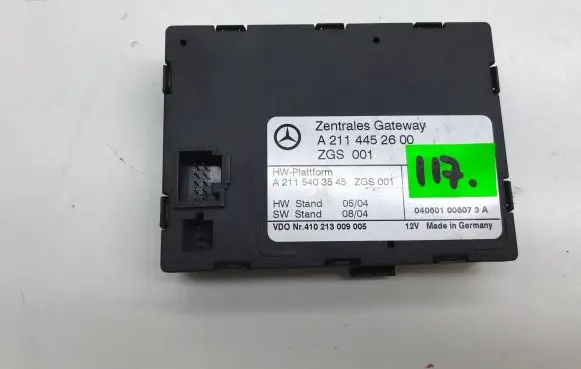 Mercedes-Benz E W211 Gateway control module A2115403545 410213009005 A2114452600