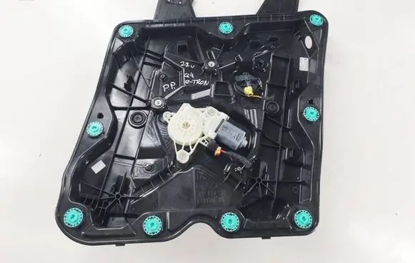 Front door window regulator with motor