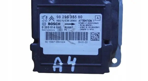 Citroen C4 Cactus Airbag control unit/module 9829535580