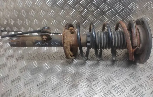 Peugeot 206 Front shock absorber with coil spring