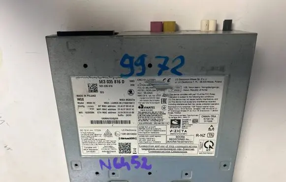 Skoda Octavia Mk4 Navigation unit CD/DVD player 5E3035816D